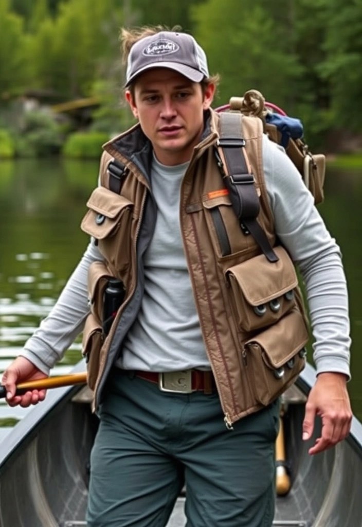 13 Must-Have Fisherman Aesthetic Outfits for Your Next Adventure (You’ll Love #5!) - 2. Layered for Adventure