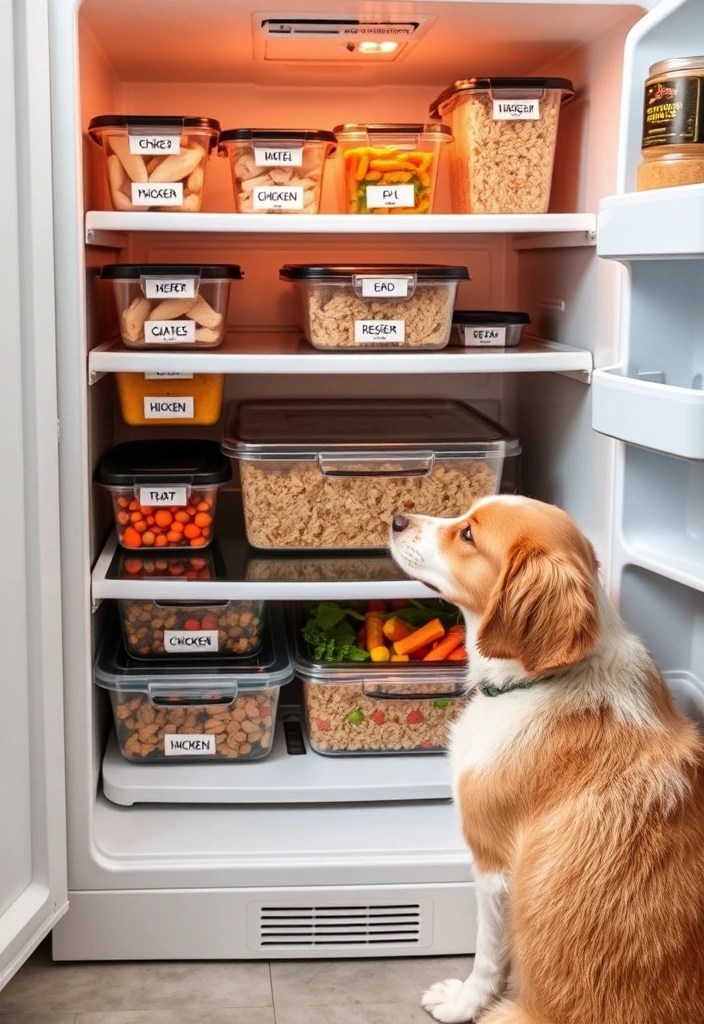 15 Healthy Pet Food Hacks That Will Make Your Fur Baby Thrive (Don't Miss #7!) - 3. Meal Prep Magic
