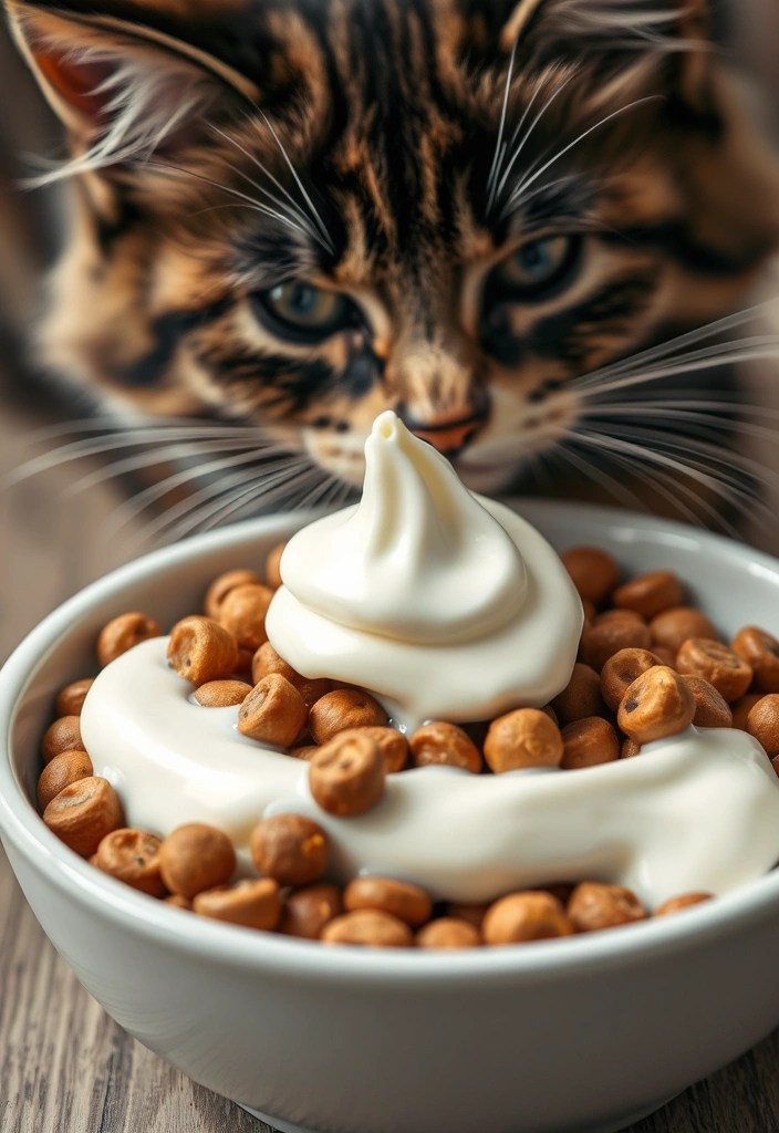 15 Healthy Pet Food Hacks That Will Make Your Fur Baby Thrive (Don't Miss #7!) - 4. Yogurt Toppers