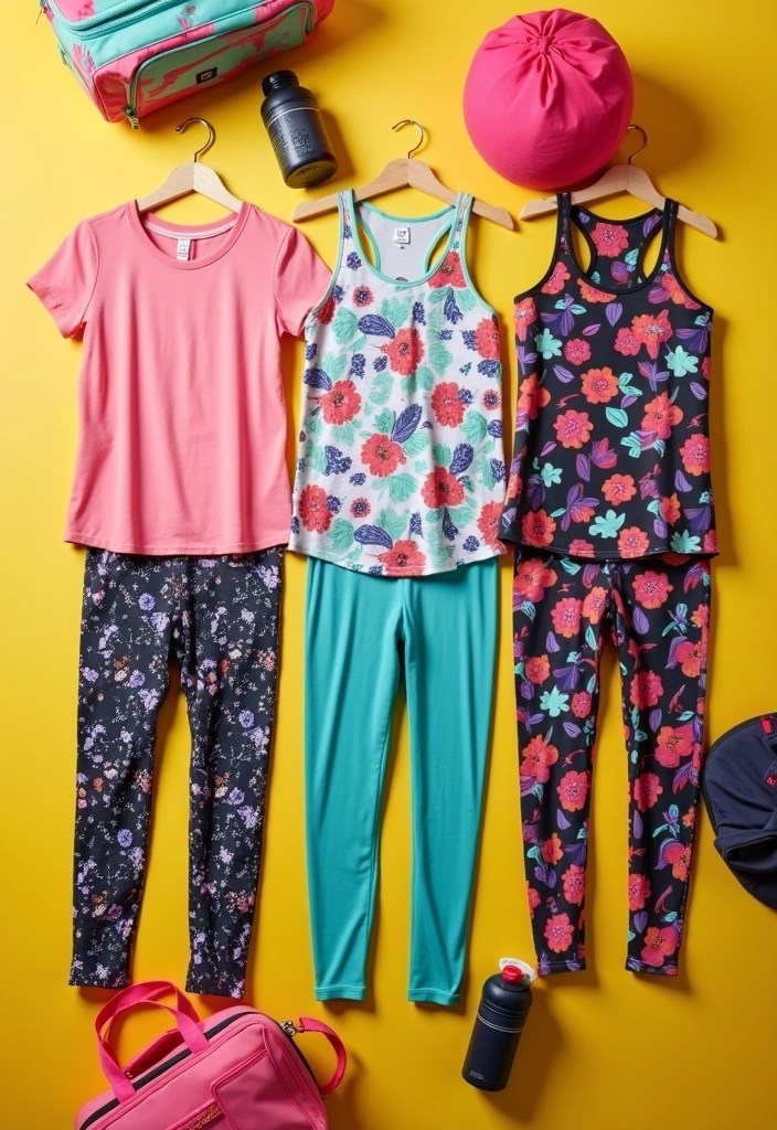 15 Jaw-Dropping Athleisure Outfits That Will Make You Ditch Your Jeans (Trust Us on #10!) - 13. Fun Patterns and Prints