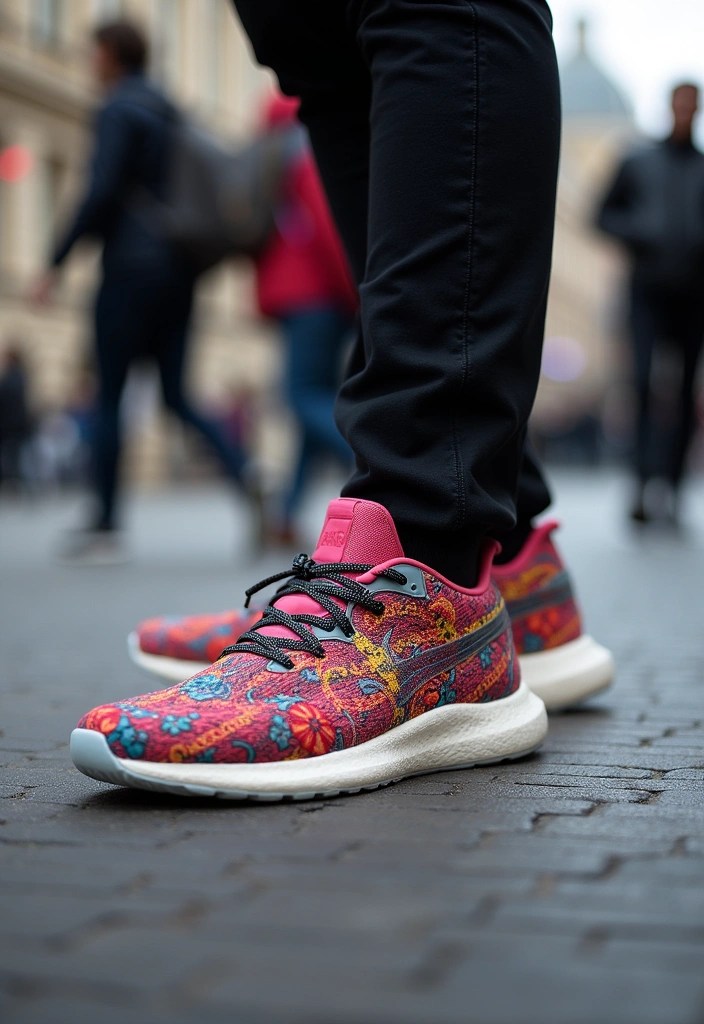 15 Jaw-Dropping Athleisure Outfits That Will Make You Ditch Your Jeans (Trust Us on #10!) - 9. Statement Sneakers