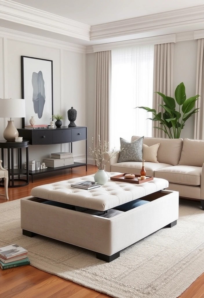 16 Decluttering Hacks to Create a Stress-Free Home (Warning: #4 Is a Game Changer!) - 10. Multi-Functional Furniture