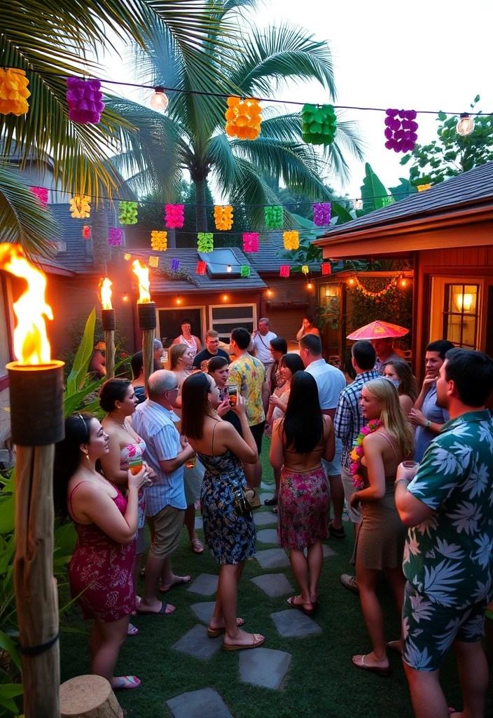17 Unforgettable Nesting Party Themes That Will Wow Your Guests (You Won't Believe #9!) - 11. Tropical Luau