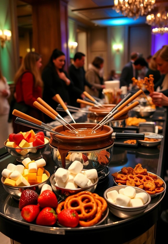 17 Unforgettable Nesting Party Themes That Will Wow Your Guests (You Won't Believe #9!) - 12. Chocolate Fondue Night