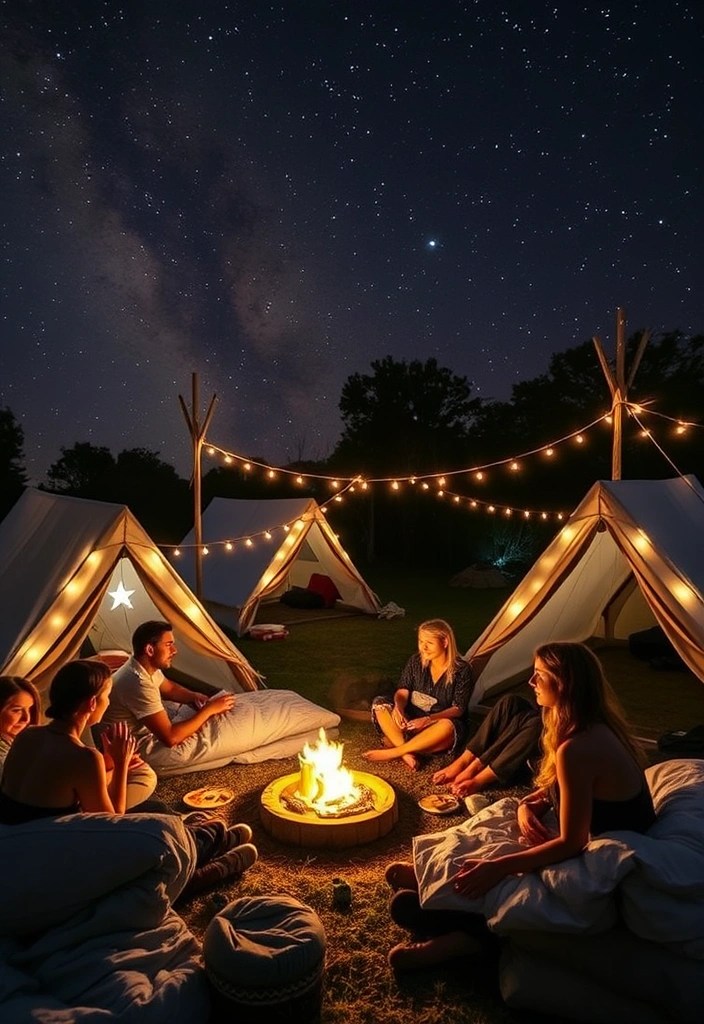 17 Unforgettable Nesting Party Themes That Will Wow Your Guests (You Won't Believe #9!) - 15. Starry Night Sleepover