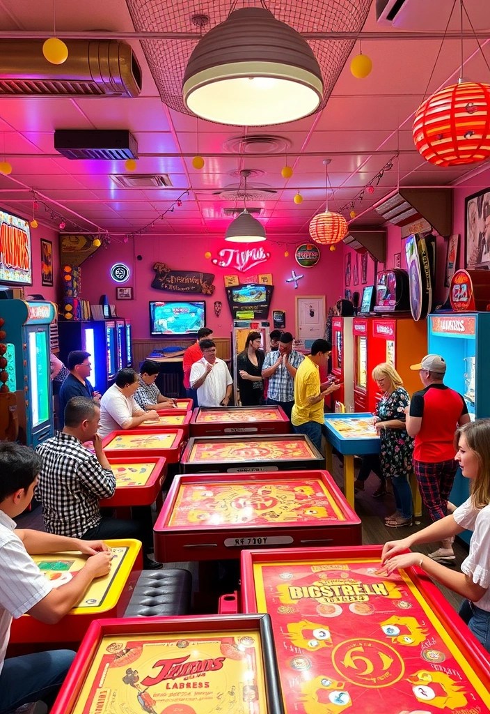 17 Unforgettable Nesting Party Themes That Will Wow Your Guests (You Won't Believe #9!) - 8. Retro Game Night