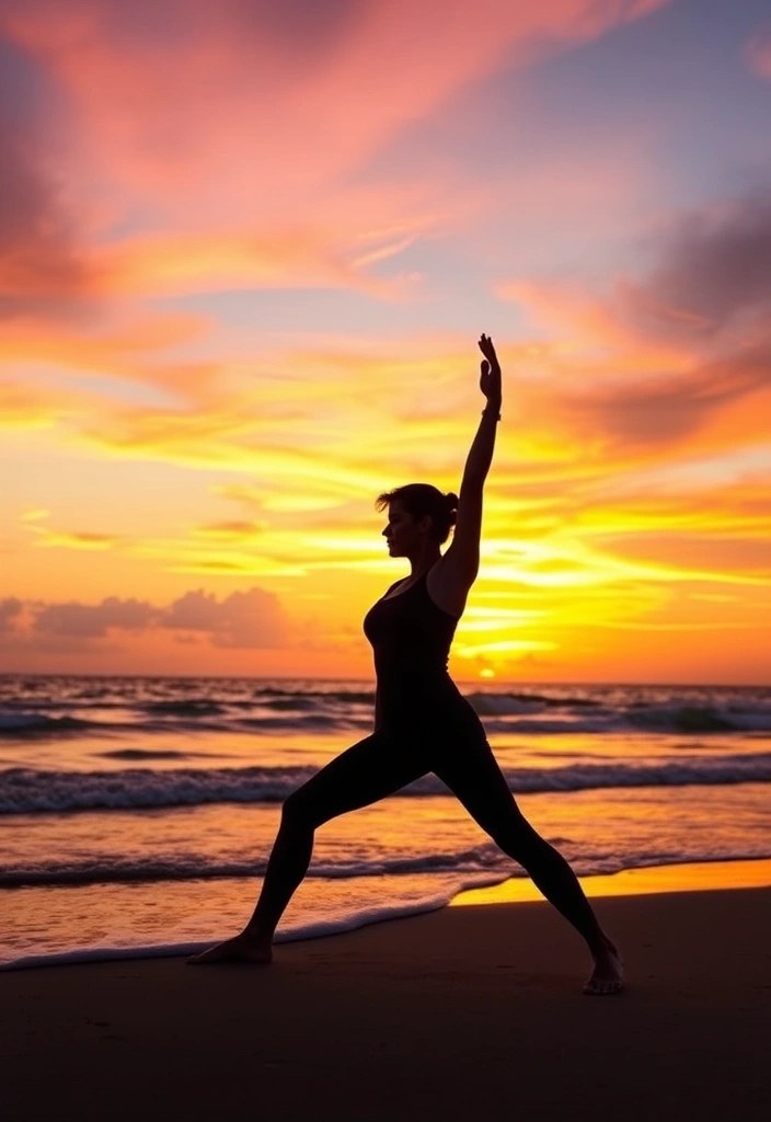 18 Yoga Poses for Beginners That’ll Unlock Your Flexibility in No Time (You’ll Love #10!) - 6. Warrior I (Virabhadrasana I)