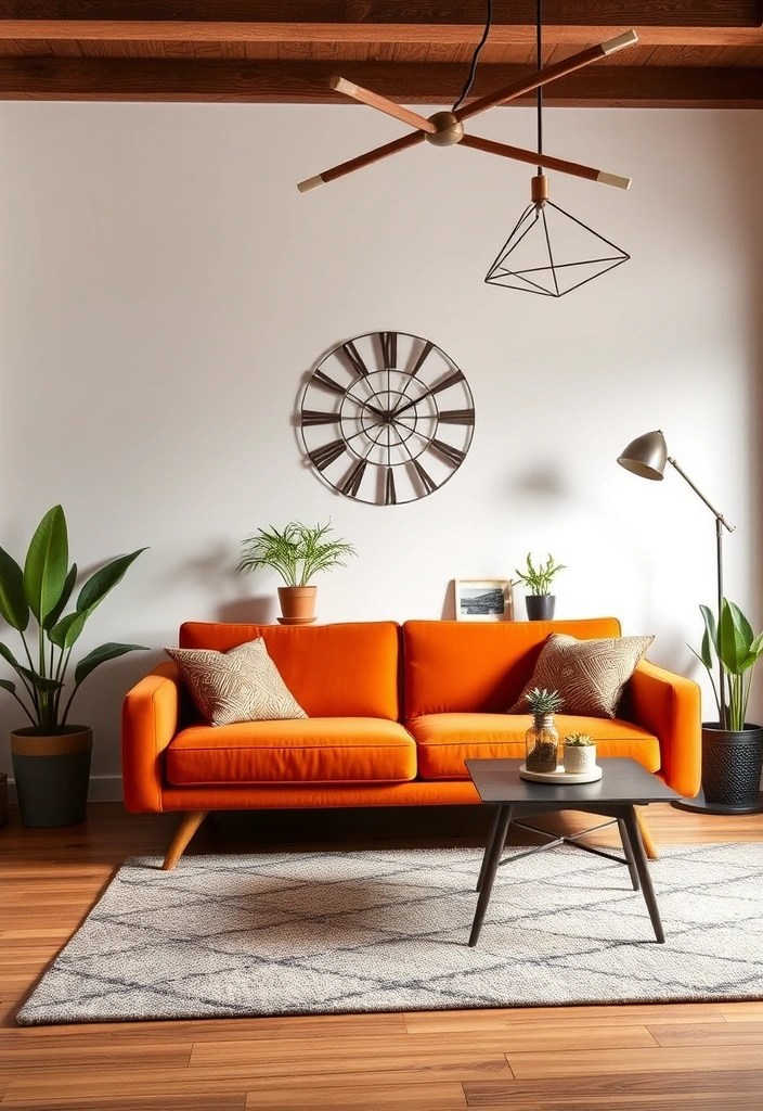 20 Living Room Ideas That'll Make You Never Want to Leave (#15 Is a Game Changer!) - 5. Chic Mid-Century Modern