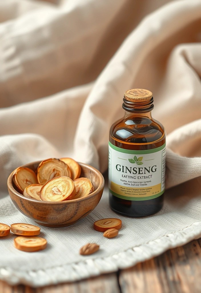 21 Natural Skincare Secrets for an Aura of Radiance (You Won't Believe #9!) - 20. Rejuvenating Ginseng