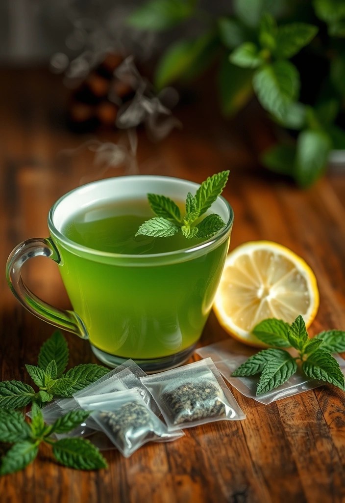 21 Natural Skincare Secrets for an Aura of Radiance (You Won't Believe #9!) - 8. Green Tea Glow