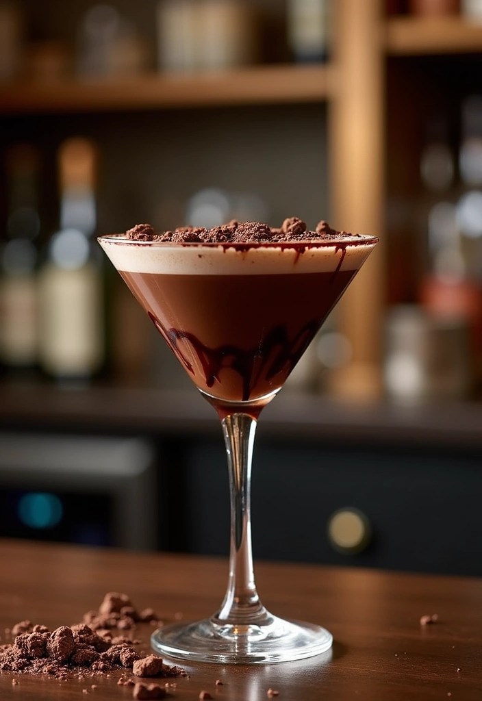 21 Signature Cocktails You Must Try at Your Next Party (Your Guests Will Love #10!) - 13. Chocolate Martini