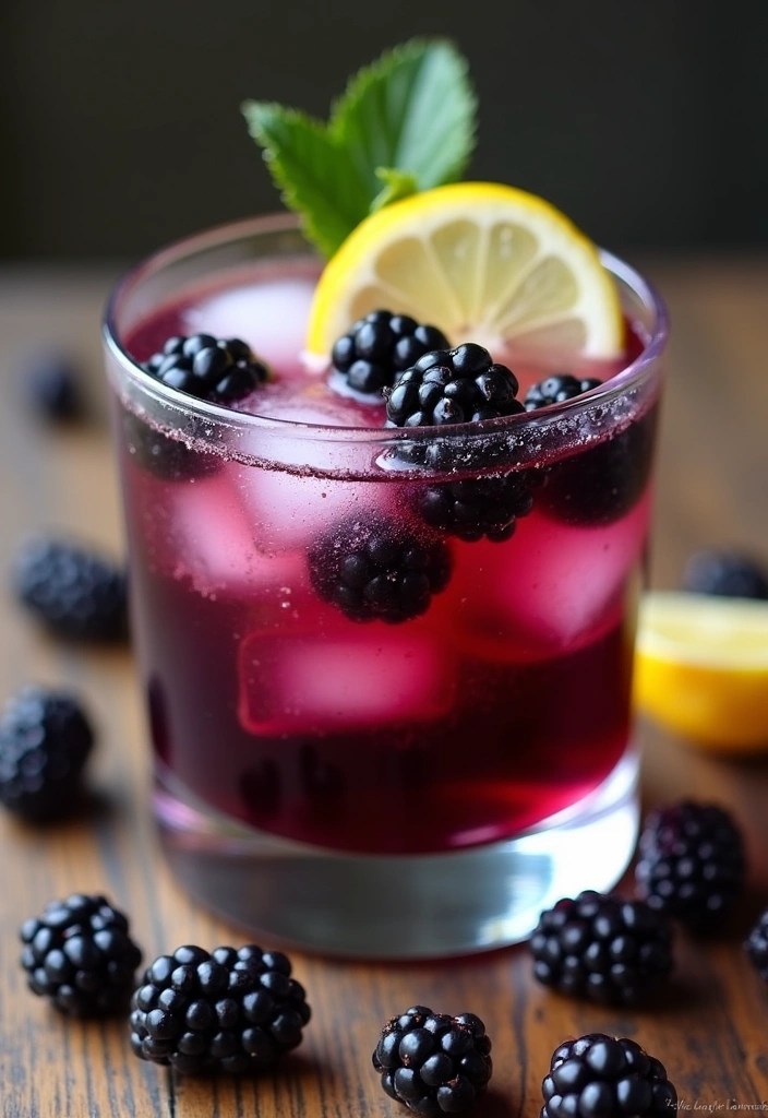 21 Signature Cocktails You Must Try at Your Next Party (Your Guests Will Love #10!) - 16. Blackberry Bramble