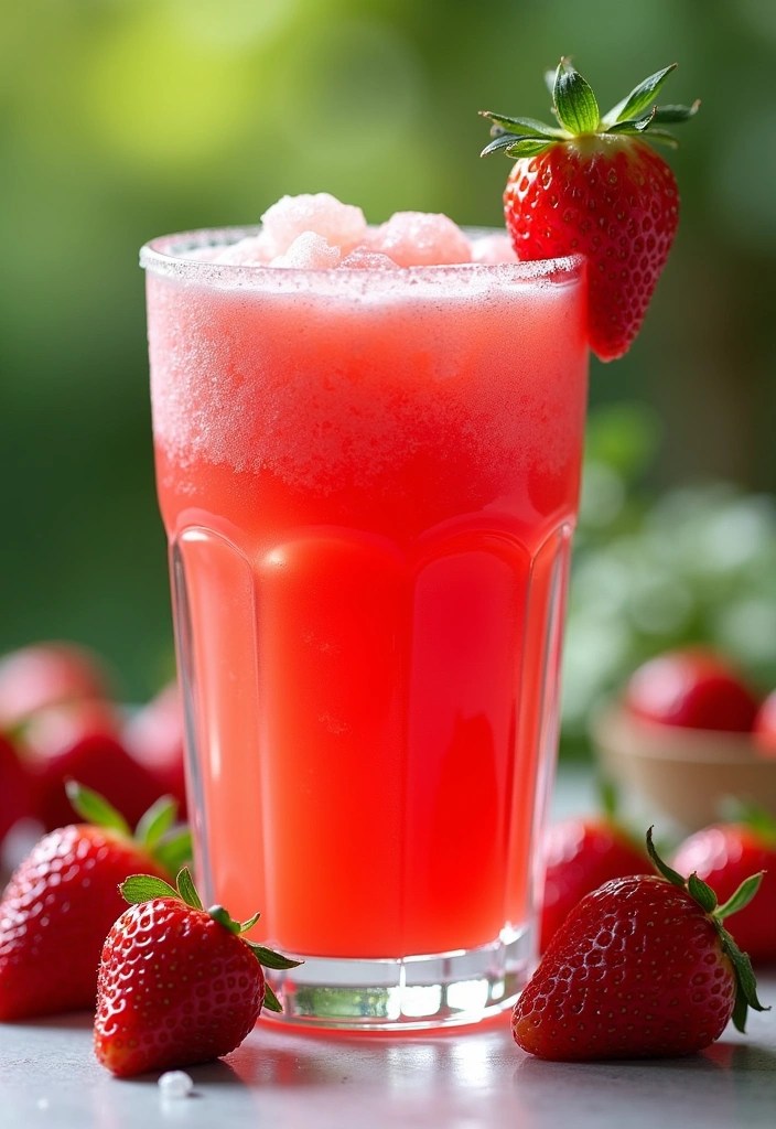 21 Signature Cocktails You Must Try at Your Next Party (Your Guests Will Love #10!) - 18. Strawberry Daiquiri