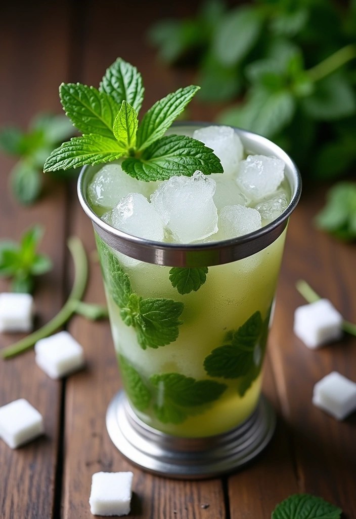 21 Signature Cocktails You Must Try at Your Next Party (Your Guests Will Love #10!) - 21. Mint Julep