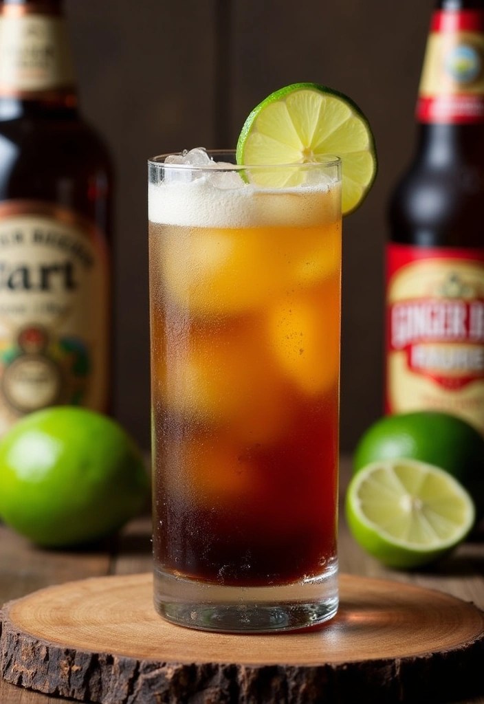 21 Signature Cocktails You Must Try at Your Next Party (Your Guests Will Love #10!) - 9. Dark 'n' Stormy