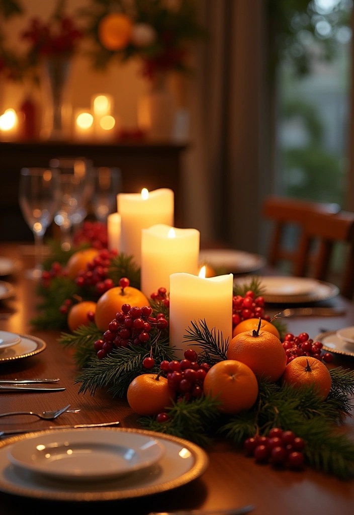 25 Incredibly Easy Holiday Decor Ideas That'll Transform Your Home in Minutes! - 3. Holiday Table Centerpieces