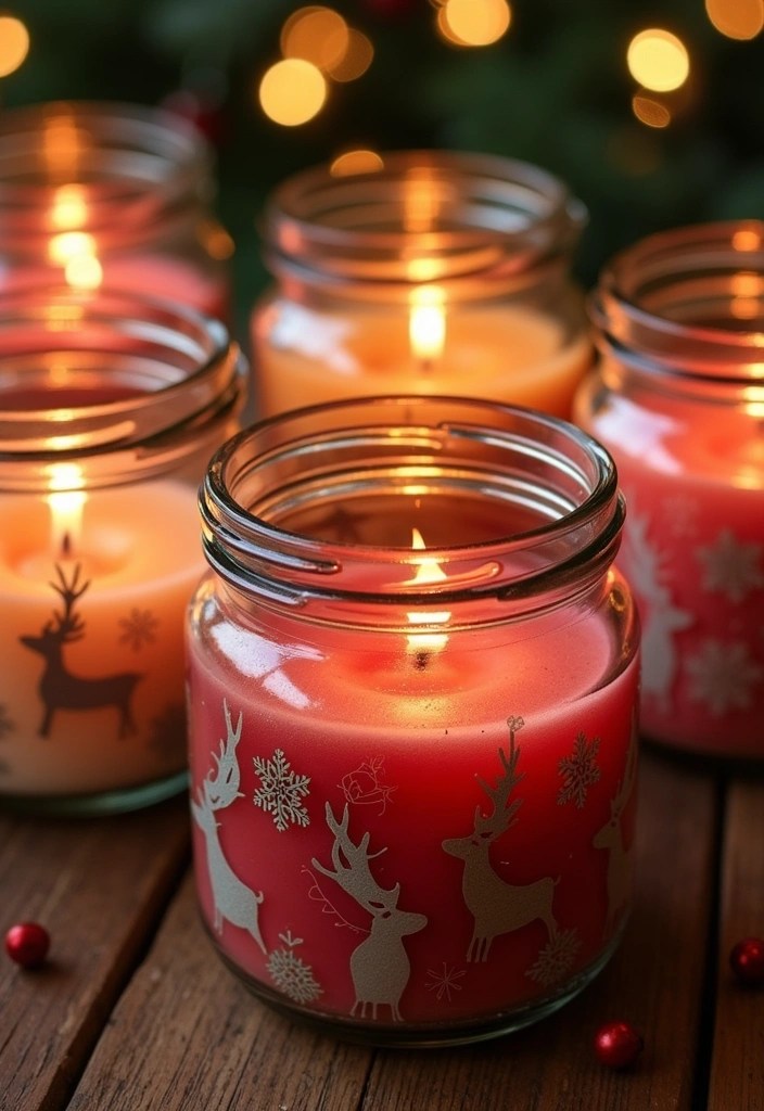 25 Incredibly Easy Holiday Decor Ideas That'll Transform Your Home in Minutes! - 6. Holiday Scented Candles