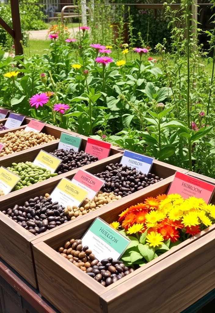 25 Organic Gardening Secrets That Will Change the Way You Grow Forever! - 9. Heirloom Seeds: A Treasure to Grow