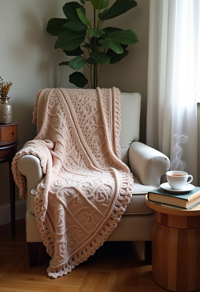 25 Stunning DIY Home Decor Ideas That'll Transform Your Space (You Won't Believe #17!) - 10. Decorative Throw Blankets