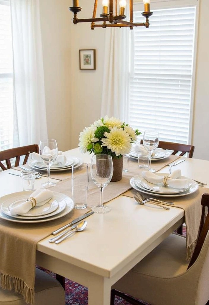 25 Stunning DIY Home Decor Ideas That'll Transform Your Space (You Won't Believe #17!) - 16. DIY Table Runner