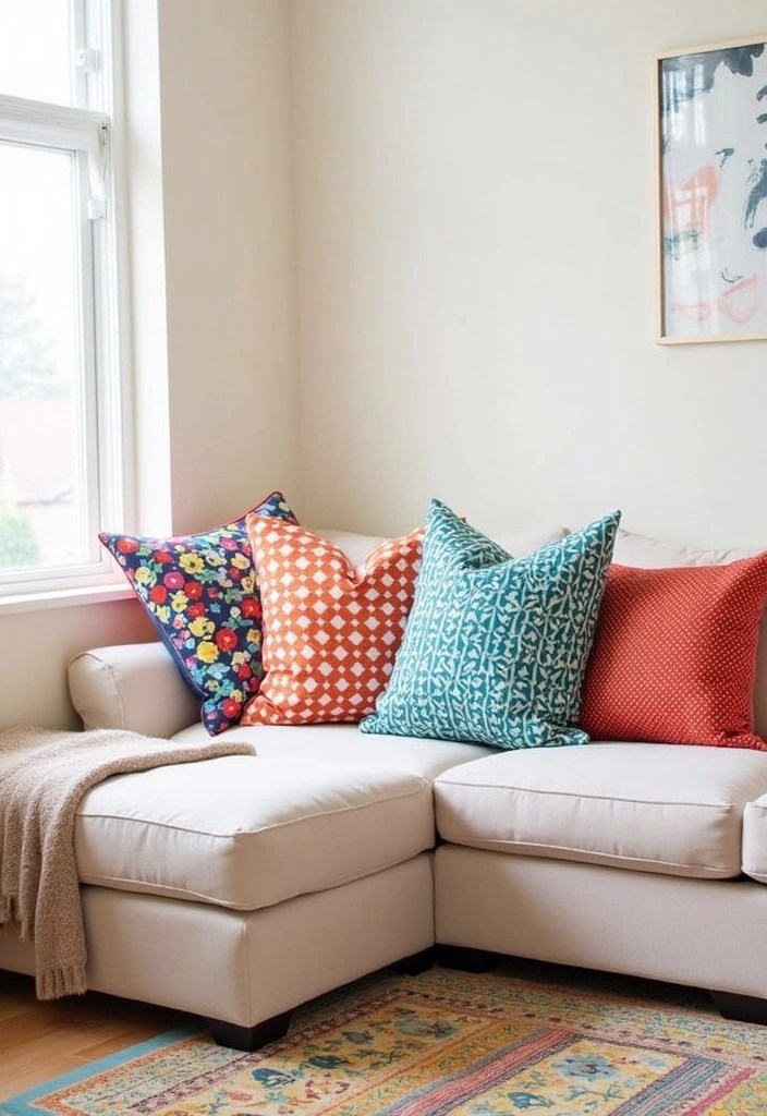 25 Stunning DIY Home Decor Ideas That'll Transform Your Space (You Won't Believe #17!) - 9. DIY Cushion Covers