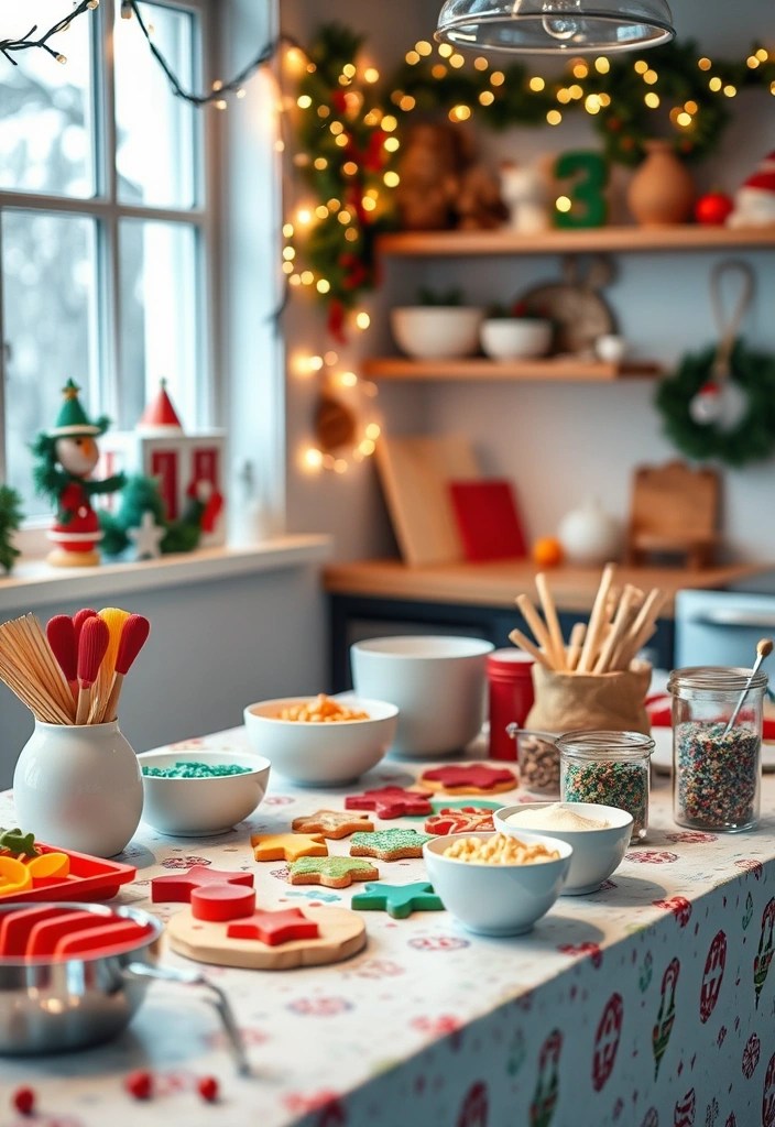 25 Stunning Holiday Decorations That'll Make You the Hostess with the Mostess! - 20. Festive Baking Stations